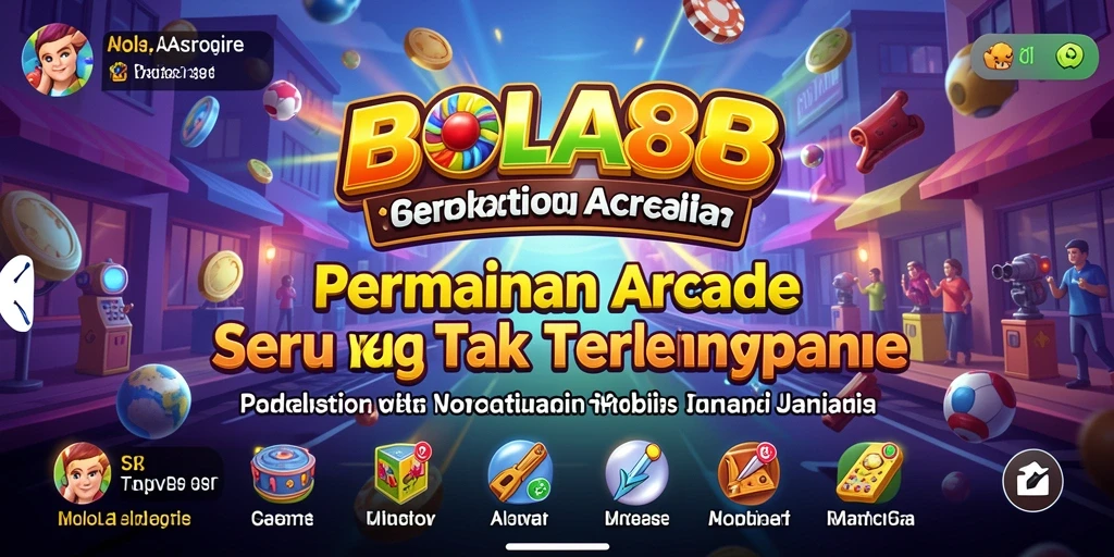 Tampilan gameplay yang seru dan penuh aksi di BOLA88.