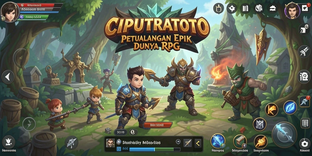 Tampilan dinamis dari pertarungan seru di dunia <strong>CIPUTRATOTO</strong>.