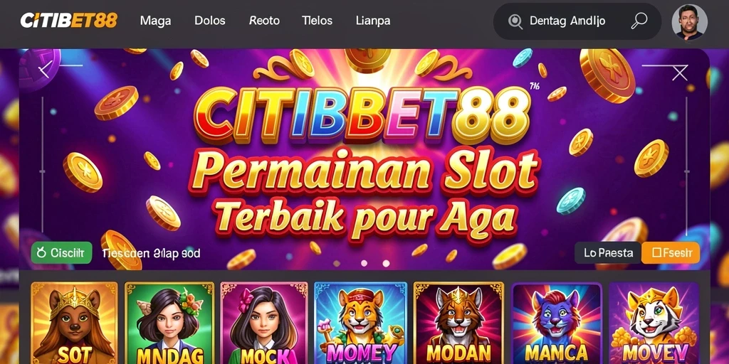Tampilan menarik dari gameplay Slot CITIBET88 yang menghibur.