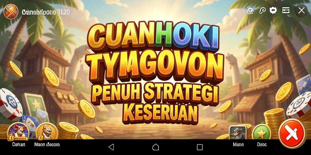 Tampilan menarik dari gameplay CUANHOKI yang seru.