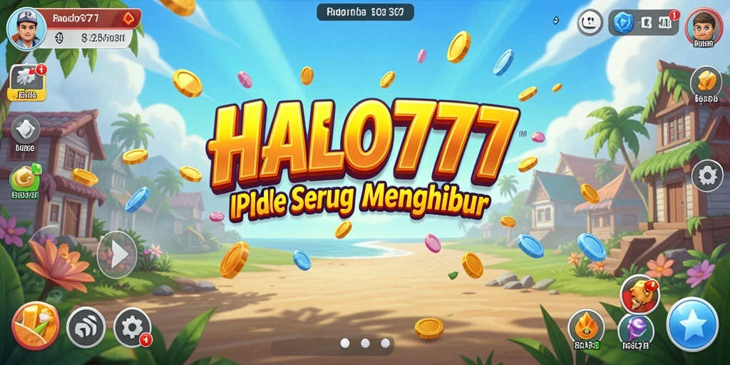 Tampilan gameplay HALO777 yang menarik dan seru.