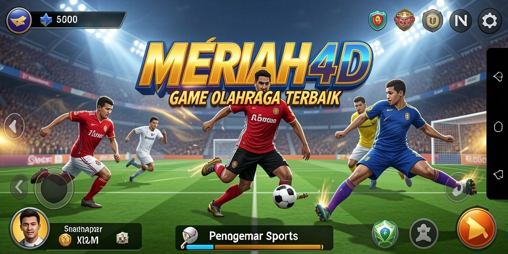 Tampilan gameplay seru dalam MERIAH4D dengan berbagai cabang olahraga.