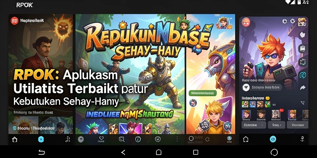 Tampilan antarmuka RPOK yang sederhana dan fungsional.