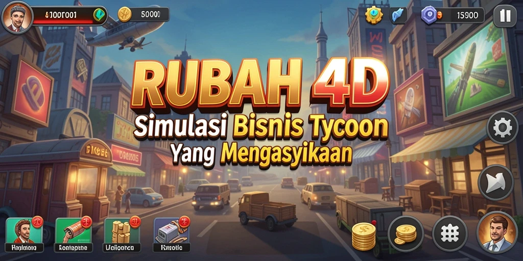 Tampilan gameplay yang menarik dan penuh strategi dalam RUBAH4D.