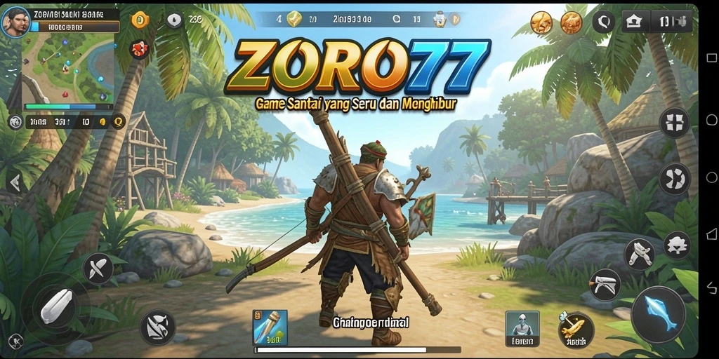 Tampilan permainan ZORO77 yang menarik dan penuh warna.